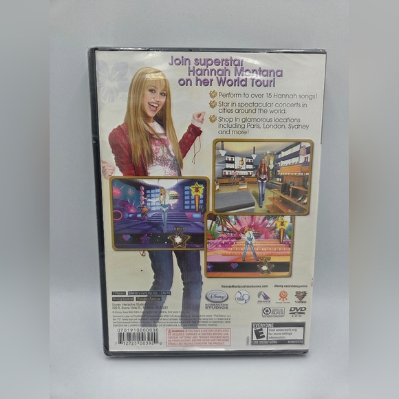 Hannah Montana Spotlight World Tour (Sony PlayStation 2) Brand New / Fast Ship - Picture 4 of 4